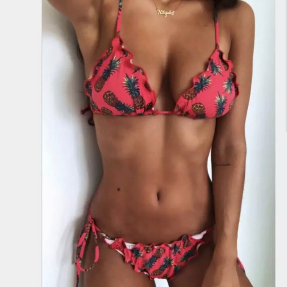 Pink Pineapple Bikini